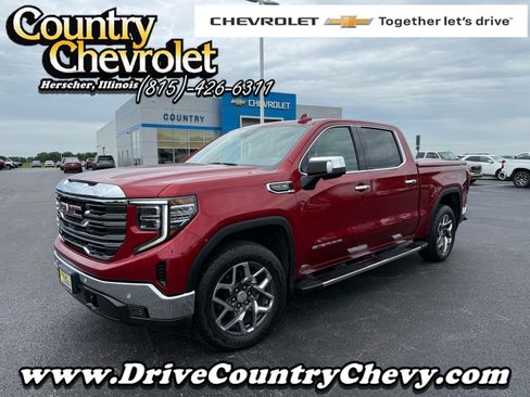 Used 2023 GMC Sierra 1500 SLT w/ SLT Premium Plus Package AWD/4WD image 1