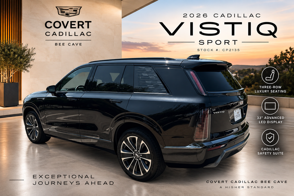 Used 2026 Cadillac Vistiq Sport w/ LPO, Floor Liner Package AWD/4WD image 3