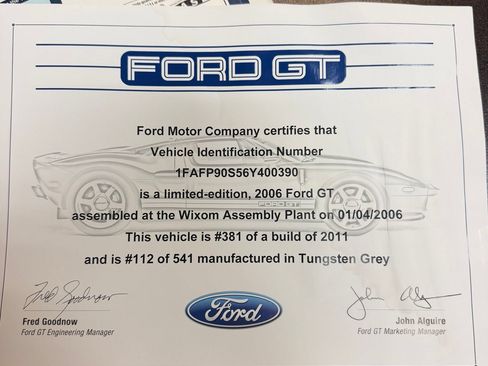 Used 2006 Ford GT RWD image 98