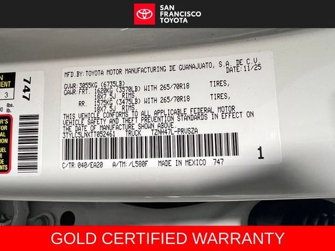 Certified 2026 Toyota Tacoma TRD Off-Road w/ TRD Off Road Premium Package AWD/4WD image 43
