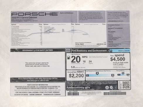 Used 2022 Porsche 911 Carrera image 8