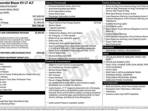 New 2026 Chevrolet Blazer EV LT image 2