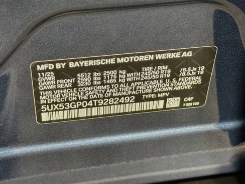 Used 2026 BMW X3 xDrive30i w/ Convenience Package AWD/4WD image 33