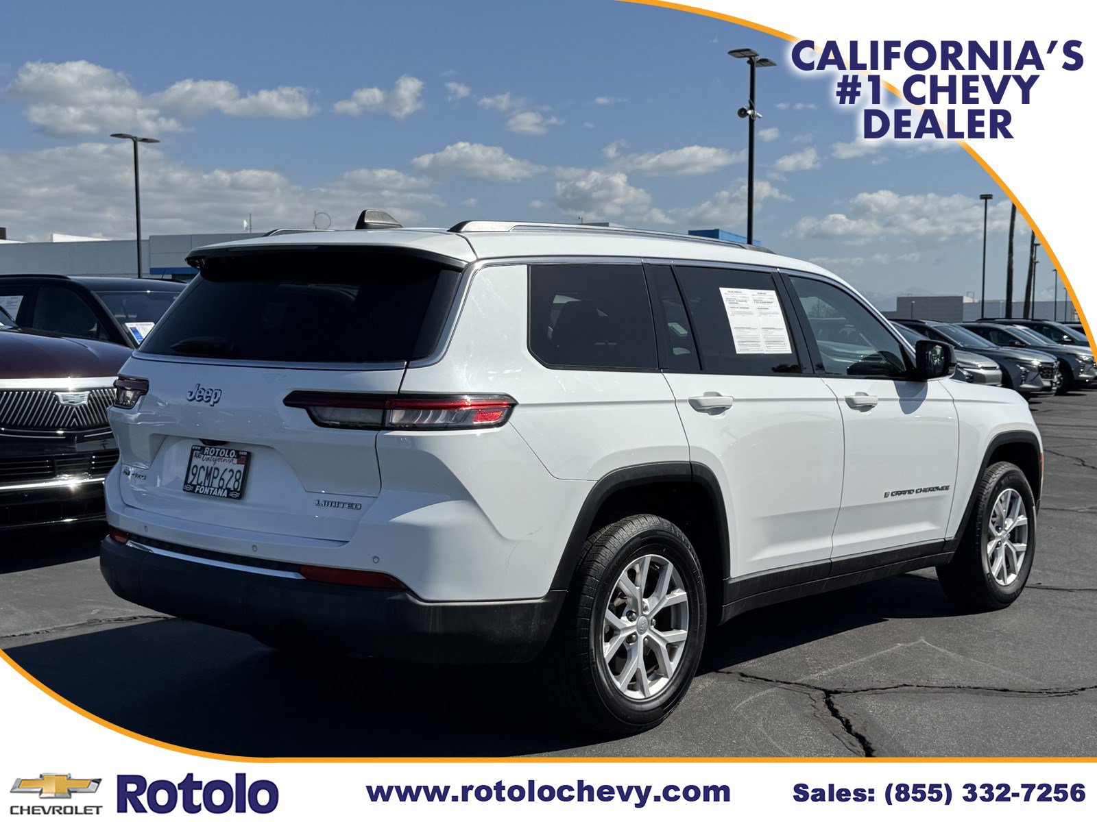 Used 2022 Jeep Grand Cherokee L Limited AWD/4WD image 6