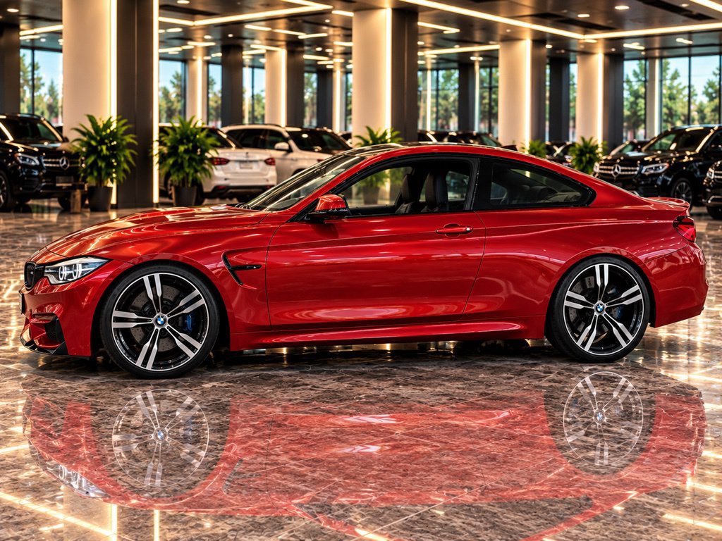 Used 2020 BMW M4 Coupe w/ Competition Package RWD image 2