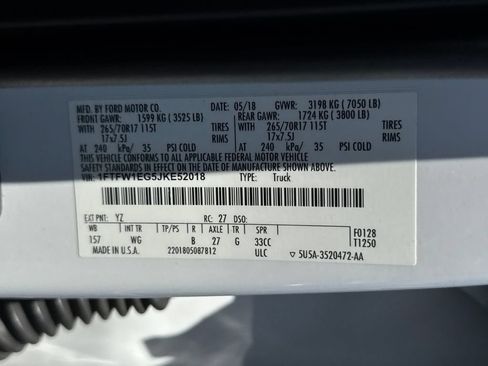Used 2018 Ford F150 XL w/ Equipment Group 101A Mid AWD/4WD image 32