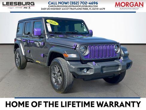 Certified 2026 Jeep Wrangler Unlimited Sport AWD/4WD image 1