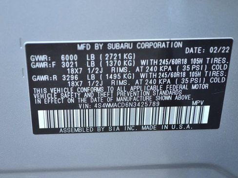 Used 2022 Subaru Ascent Premium w/ Convenience Package image 14