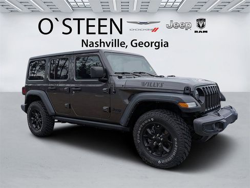 Used 2021 Jeep Wrangler Unlimited Sport image 1