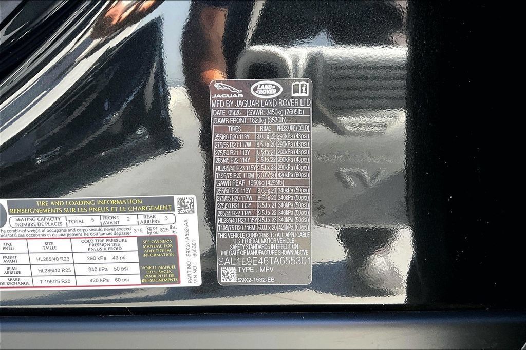 New 2026 Land Rover Range Rover Sport Dynamic SE AWD/4WD image 8