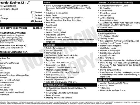 Used 2020 Chevrolet Equinox LT image 26