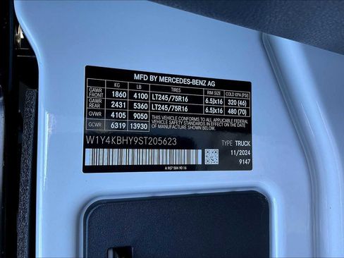 New 2025 Mercedes-Benz Sprinter 2500 image 11