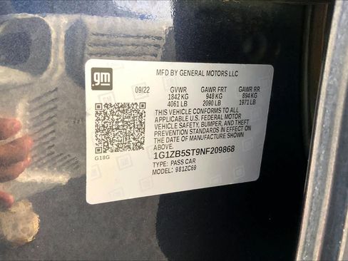 Used 2022 Chevrolet Malibu LS image 36