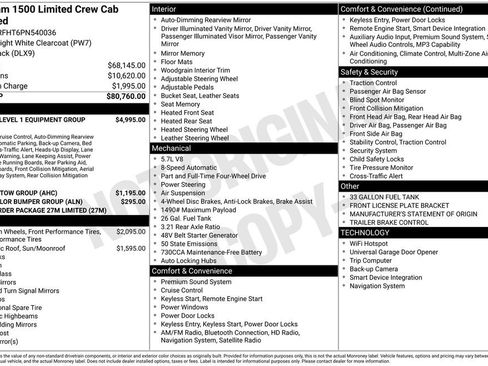 Used 2023 RAM 1500 Limited image 9