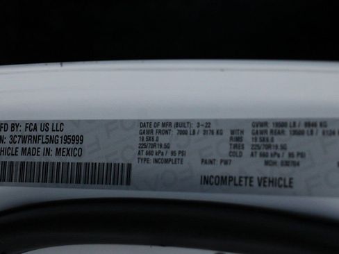 Used 2022 RAM 5500 Tradesman w/ Chrome Appearance Group AWD/4WD image 46