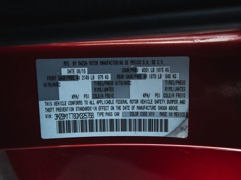 Used 2016 MAZDA MAZDA3 i Sport image 31