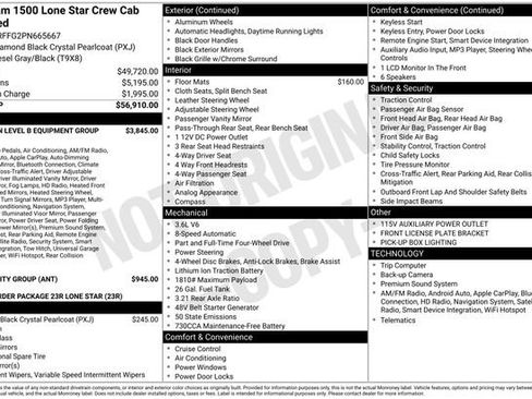 Used 2023 RAM 1500 Lone Star image 5