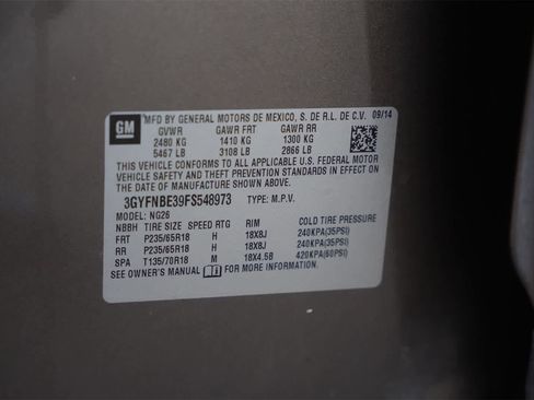 Used 2015 Cadillac SRX Luxury w/ Driver Awareness Package image 27