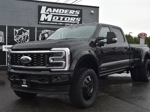 Used 2025 Ford F450 Platinum w/ Camper Package image 1