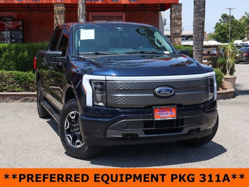 Used 2023 Ford F150 Lightning XLT w/ Tow Technology Package AWD/4WD image 2