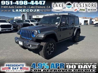 Used 2021 Jeep Wrangler Unlimited Rubicon 4xe
