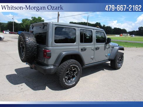 Used 2021 Jeep Wrangler Unlimited Rubicon 4xe w/ Steel Bumper Group AWD/4WD image 16
