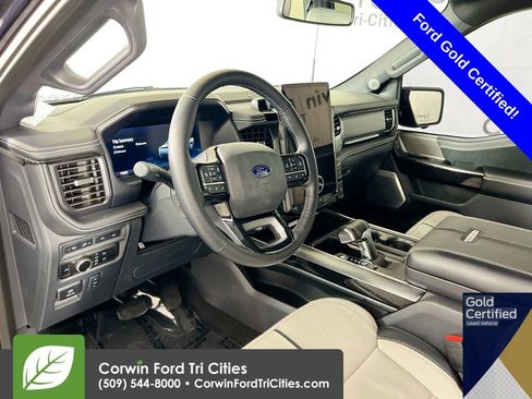 Used 2024 Ford F150 Lightning Platinum image 3