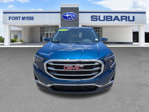 Used 2021 GMC Terrain SLT w/ Infotainment Package II FWD image 9