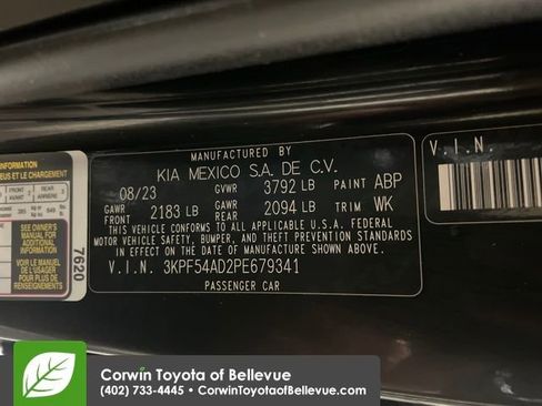 Used 2023 Kia Forte GT-Line w/ GT-Line Technology Package image 29