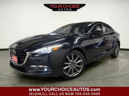 Used 2018 MAZDA MAZDA3 Grand Touring w/ Premium Equipment Package FWD image 1