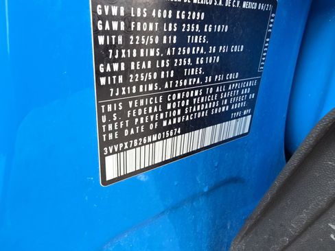 Used 2022 Volkswagen Taos SE w/ Panoramic Sunroof Package image 30