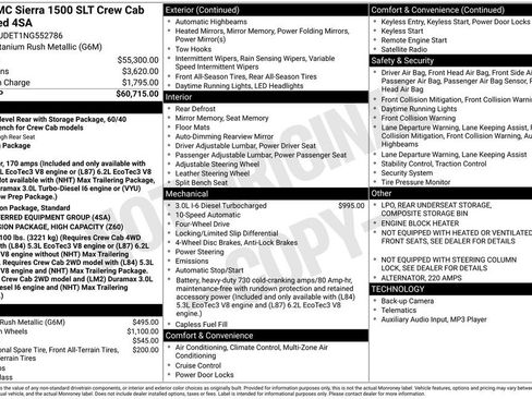 Used 2022 GMC Sierra 1500 SLT AWD/4WD image 2