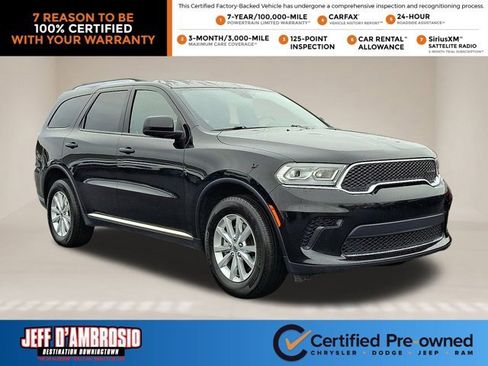 Certified 2024 Dodge Durango SXT w/ Trailer Tow Group IV image 1