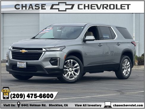 Certified 2023 Chevrolet Traverse LS w/ Safety Package image 1