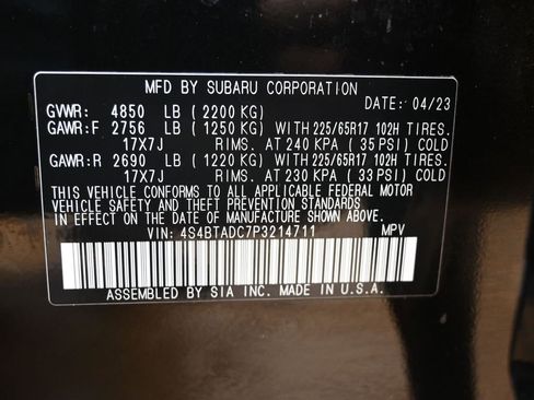Used 2023 Subaru Outback Premium AWD/4WD image 39