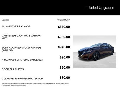 Used 2025 Nissan Sentra SV w/ All-Weather Package image 8