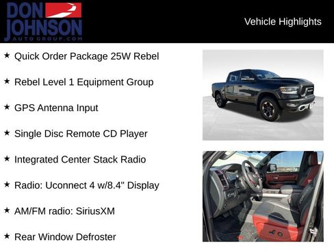 Used 2019 RAM 1500 Rebel w/ Rebel Level 1 Equipment Group image 6