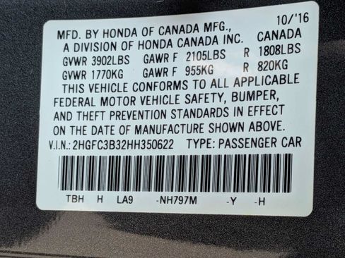 Used 2017 Honda Civic EX-T image 28