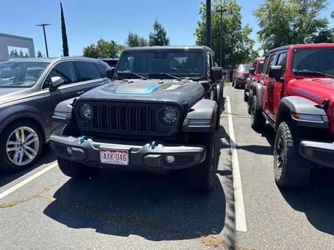 Used 2024 Jeep Wrangler Unlimited Rubicon 4xe AWD/4WD image 1