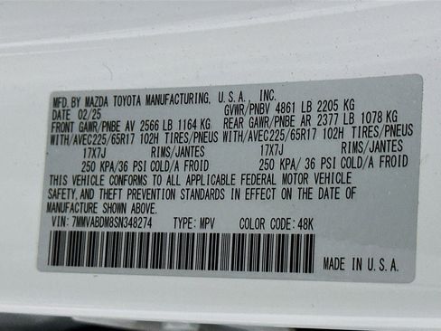 Used 2025 MAZDA CX-50 AWD 2.5 S w/ Premium Package image 12