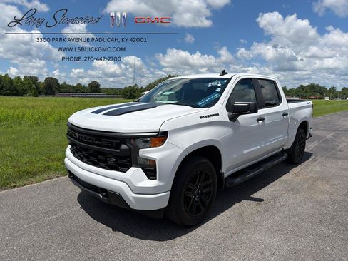 Certified 2024 Chevrolet Silverado 1500 Custom w/ Rally Edition AWD/4WD image 1