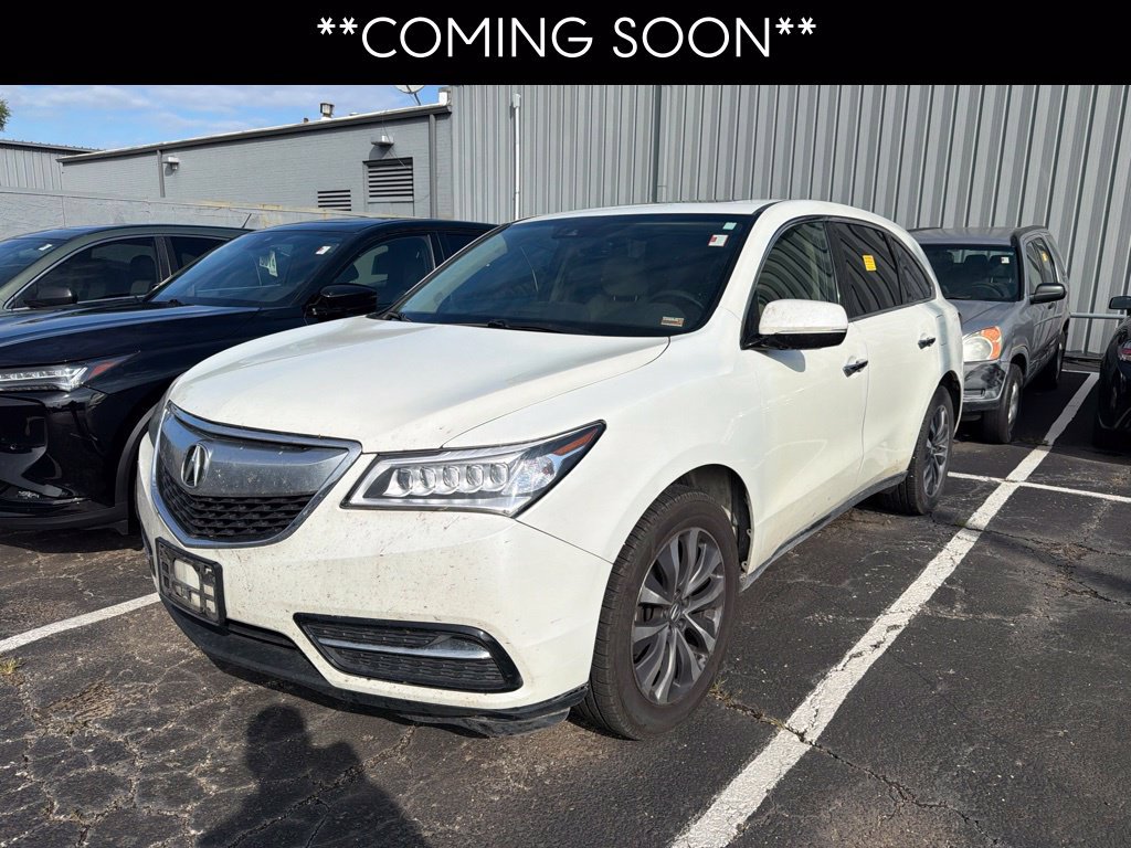 Used 2016 Acura MDX w/ Technology Package AWD/4WD image 1