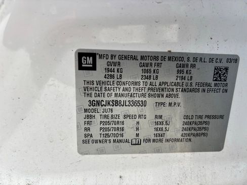 Used 2018 Chevrolet Trax LS FWD image 13