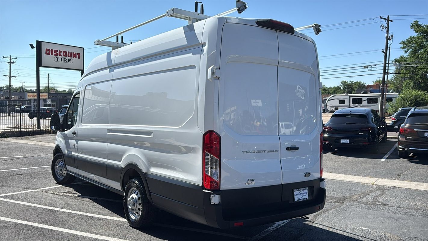 Used 2023 Ford Transit 350 148 High Roof Extended AWD w/ Fleet Safety Package image 5