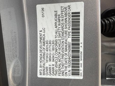 Certified 2026 Acura Integra FWD image 30
