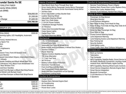 New 2026 Hyundai Santa Fe SE AWD/4WD image 27