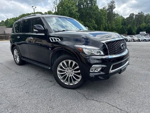 Used 2017 INFINITI QX80 4WD w/ Driver Assistance Package image 4