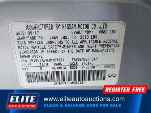 Used 2018 INFINITI Q50 Luxe image 18