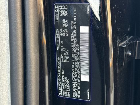 Used 2023 Volvo XC90 B6 Ultimate w/ Lounge Package image 36