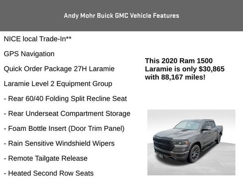 Used 2020 RAM 1500 Laramie image 4